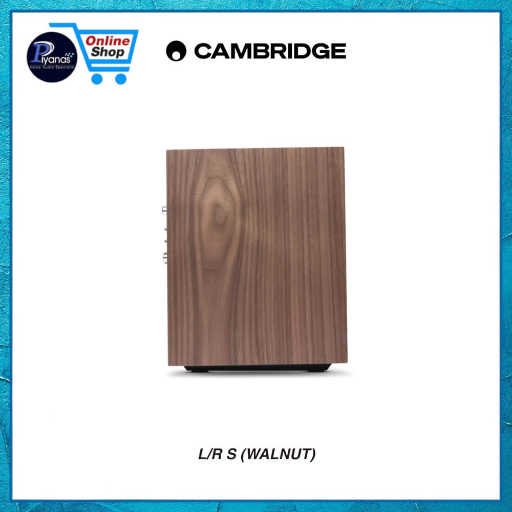 ลำโพงบลูทูธไร้สาย CAMBRIDGE AUDIO : L/R S (WALNUT)_3